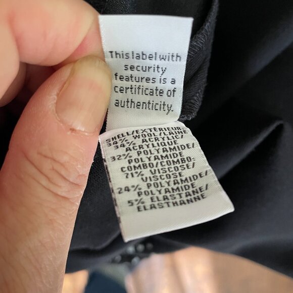 Diane Von Furstenberg DVF Panel Marta Black & White Pencil Skirt-Sz.2 - Picture 6 of 10